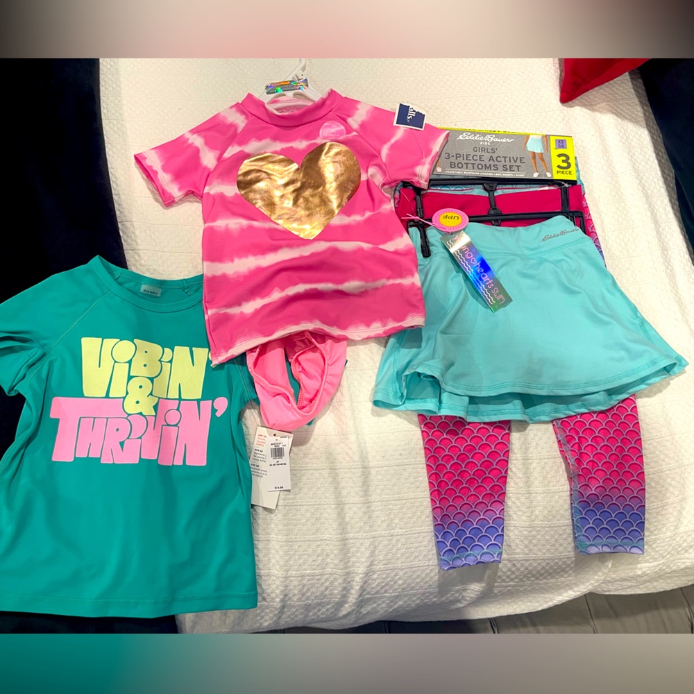 Girls summer active swim bundle